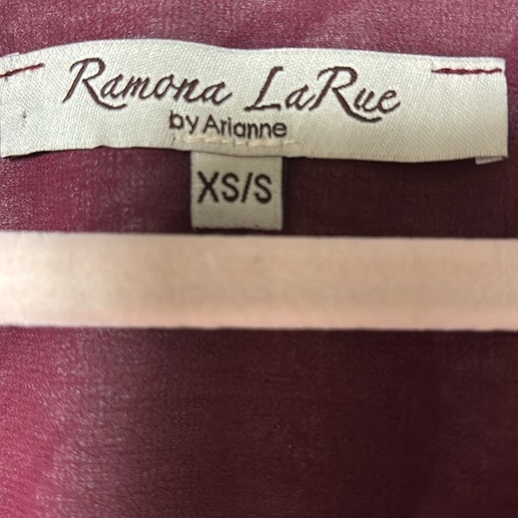 Ramona La Rue by Arianne, Kimono bamboo print size XS/S blouse. - Picture 7 of 7